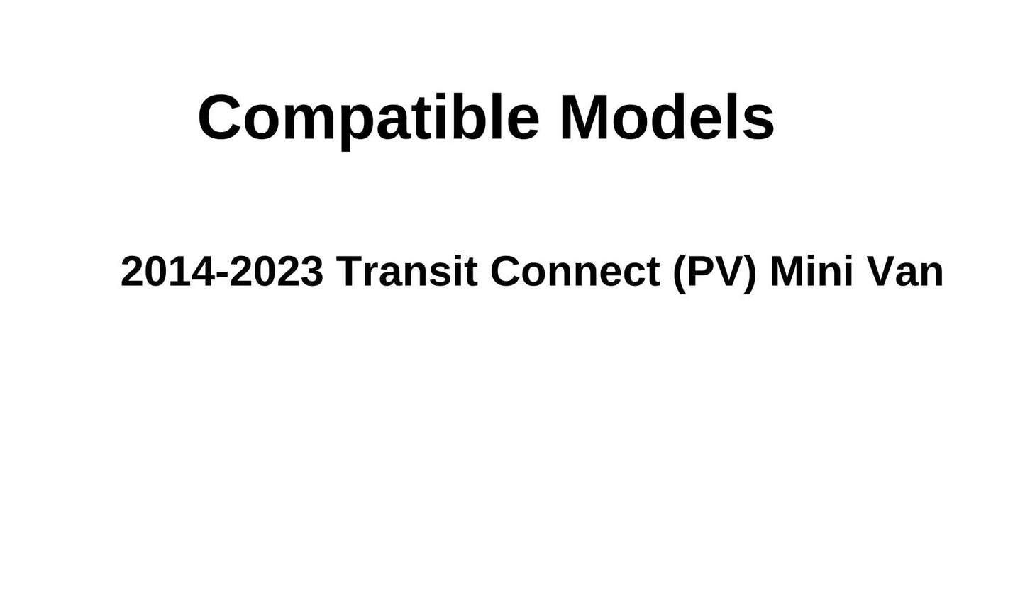 Passenger Right Side Rear Vent Window Vent Glass Compatible with Ford Transit Connect Long Wheel Base Mini Van 2014-2023 Models