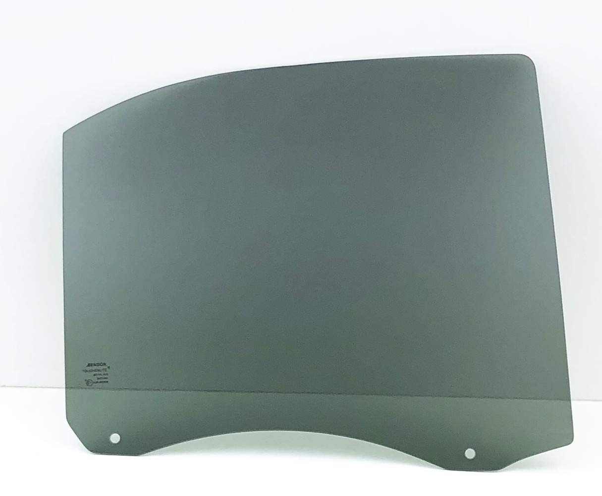 Passenger Right Side Rear Door Window Door Glass Compatible with Kia Sorento 2003-2010 Models