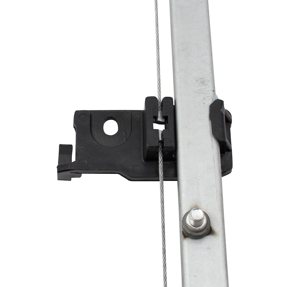 Drivers Rear Power Window Lift Regulator & Motor Left Assembly Compatible with 03-08 Mazda6 GJ6A73590H GK2A73590F