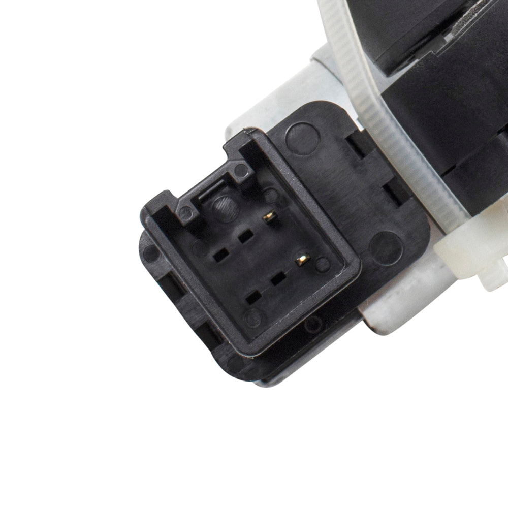 Pair Set Rear Power Window Lift Regulators & Motors 2 Pin Connector Assemblies Compatible with 07-12 CX-7 EG2173590C EG2172590C