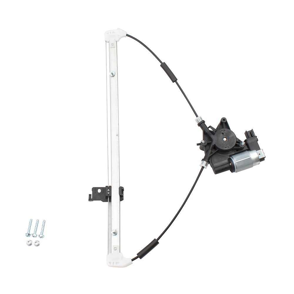 Drivers Rear Power Window Lift Regulator & Motor 2 Pin Connector Assembly Compatible with 07-12 CX-7 EG2173590C GJ6A5858XC