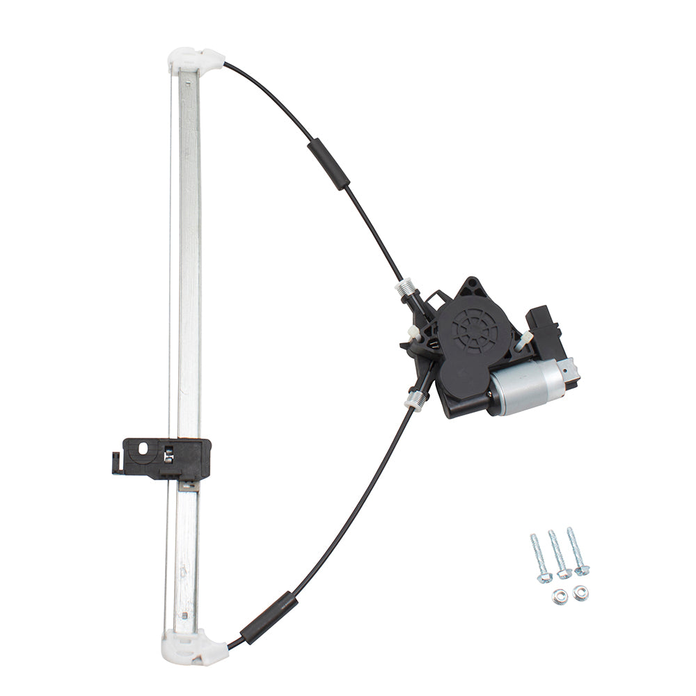 Passengers Rear Power Window Lift Regulator & Motor 2 Pin Connector Assembly Compatible with 07-12 CX-7 EG2172590C G22C5958XC