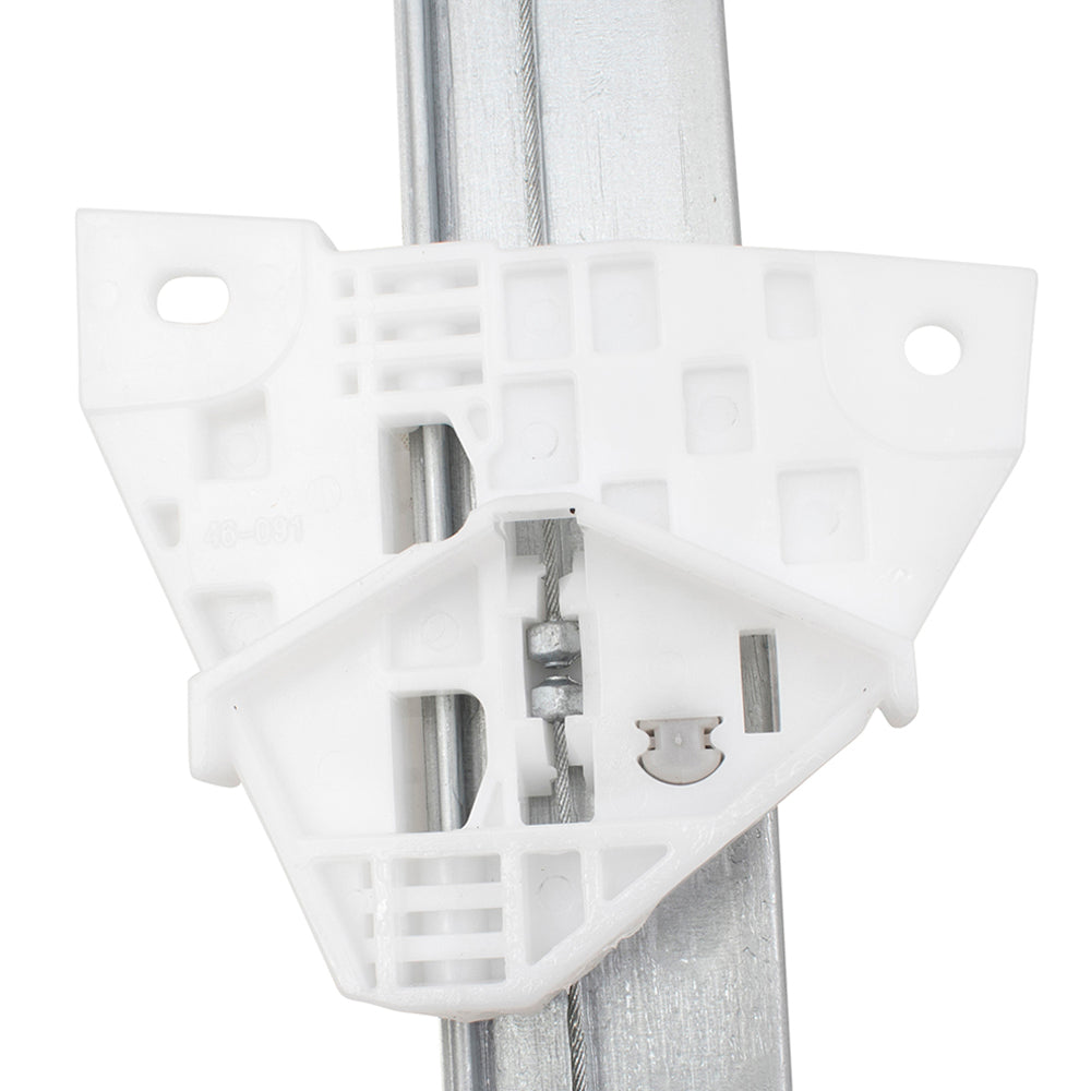 Driver and Passenger Side Power Window Regulators with Motor 4 Piece Set Compatible with 2007-2015 Mazda CX-9