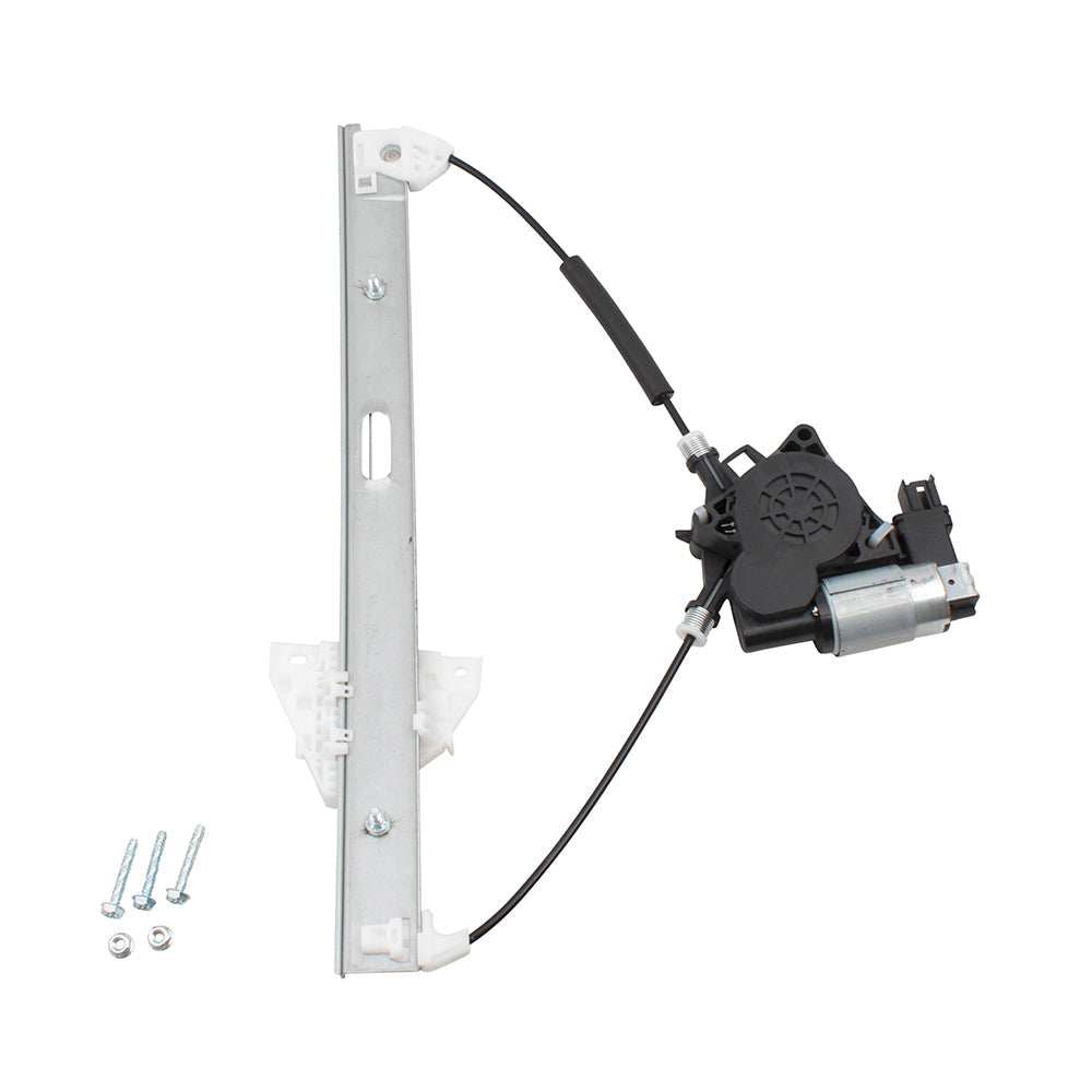 Drivers Rear Power Window Lift Regulator & Motor 2 Pin Connector Assembly Compatible with 07-15 CX-9 TD1173590A G22C5958XC