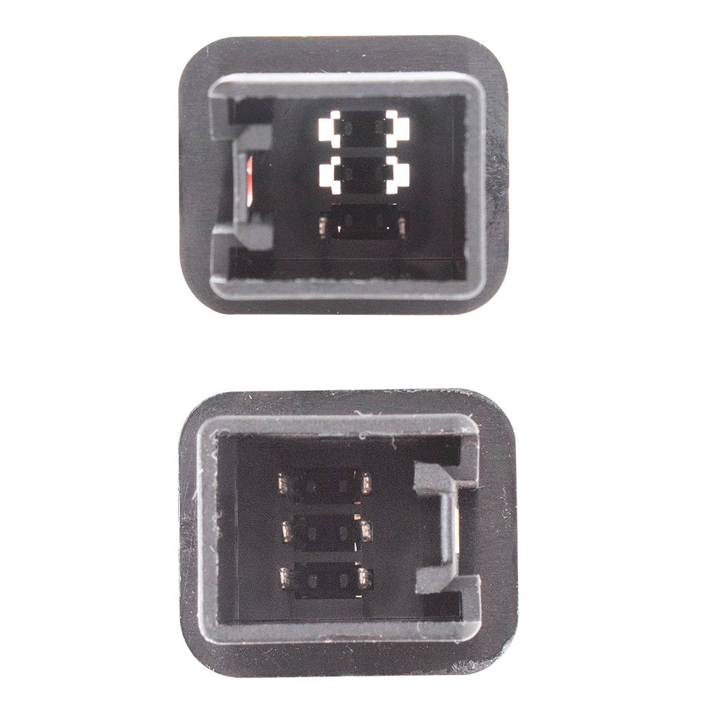 Pair Power Window Regulators with Motors Front Set Assembly Compatible with 09-13 Mazda6 GS3L5997YH GS3L5897YH 125-50347L 125-50346R