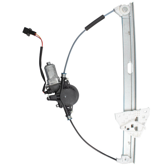 Power Window Regulator with Motor Drivers Front Assembly Compatible with 09-13 6 GS3L5997YH 125-50347L