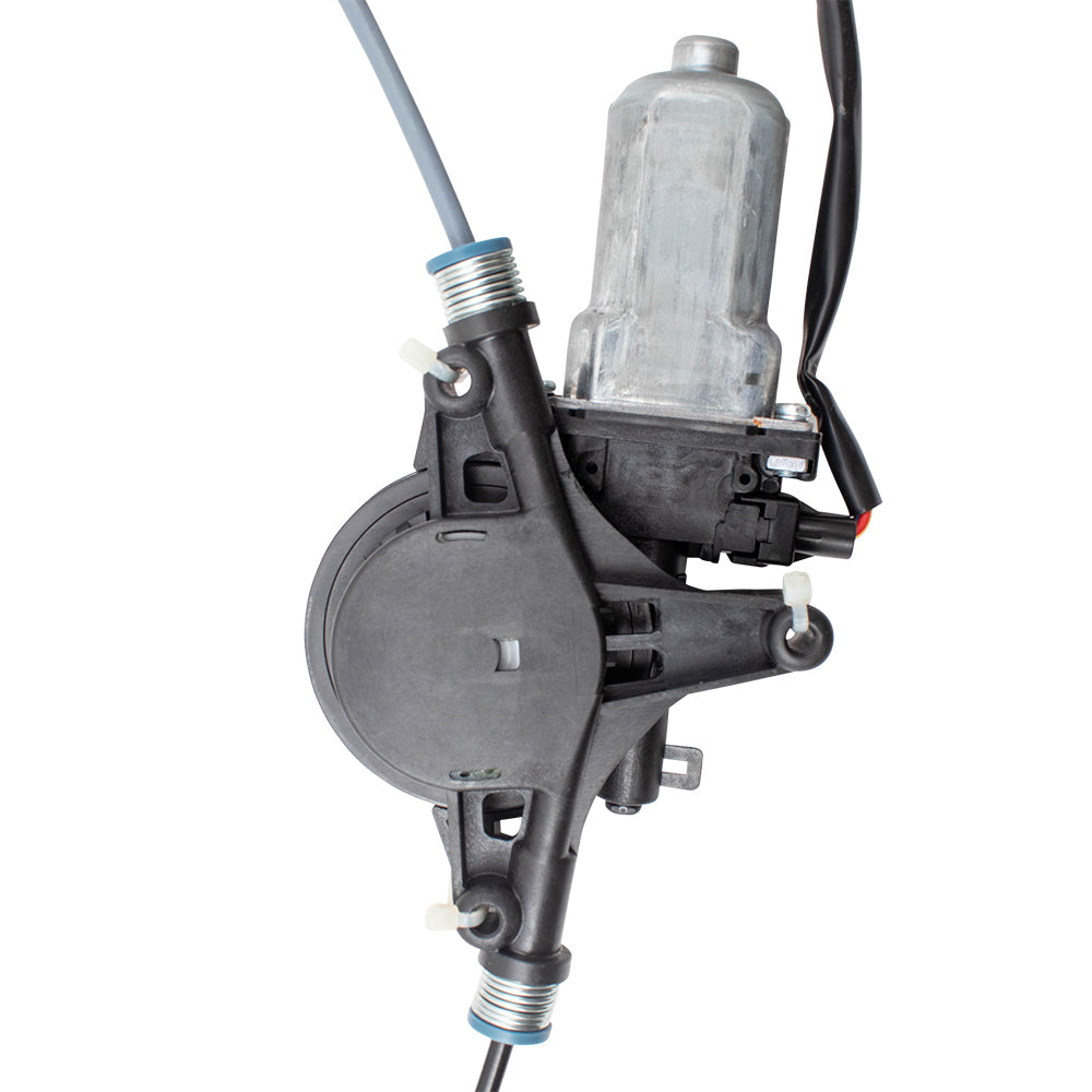 Power Window Regulator with Motor Passengers Front Assembly Compatible with 09-13 6 GS3L5897YH 125-50346R