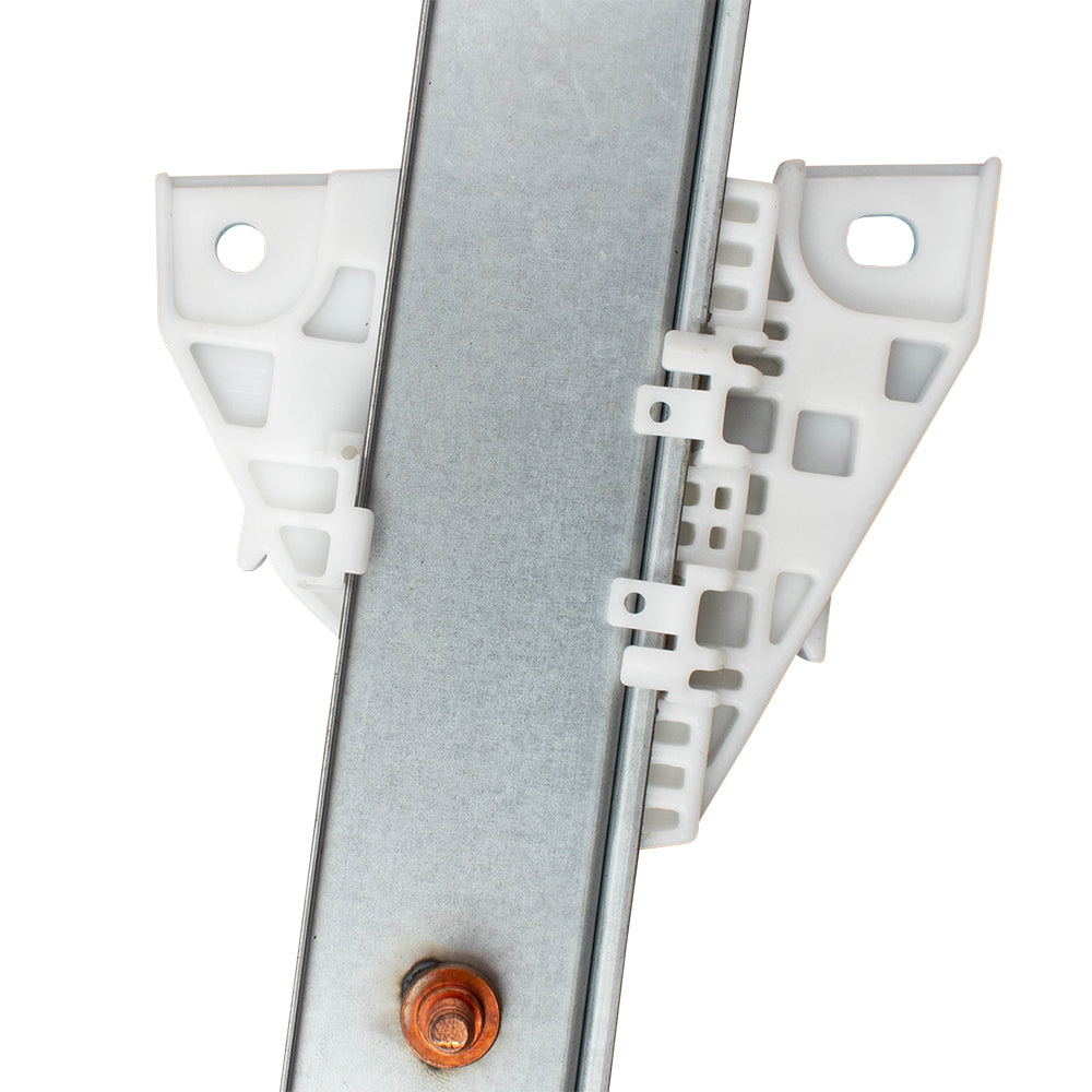 Power Window Regulator with Motor Passengers Front Assembly Compatible with 09-13 6 GS3L5897YH 125-50346R