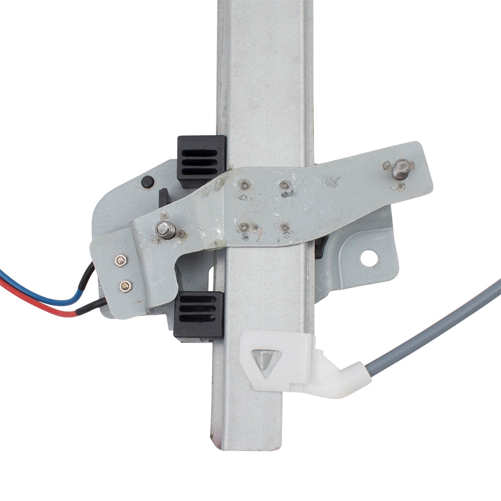 Passengers Front Power Window Lift Regulator with Motor 5 Pin Connector Assembly Compatible with 99-03 Protege B25F-58-590A