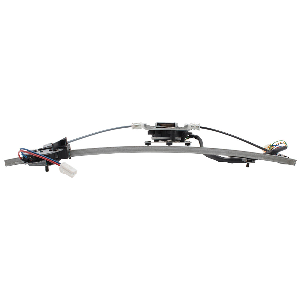 Passengers Front Power Window Lift Regulator with Motor 5 Pin Connector Assembly Compatible with 99-03 Protege B25F-58-590A