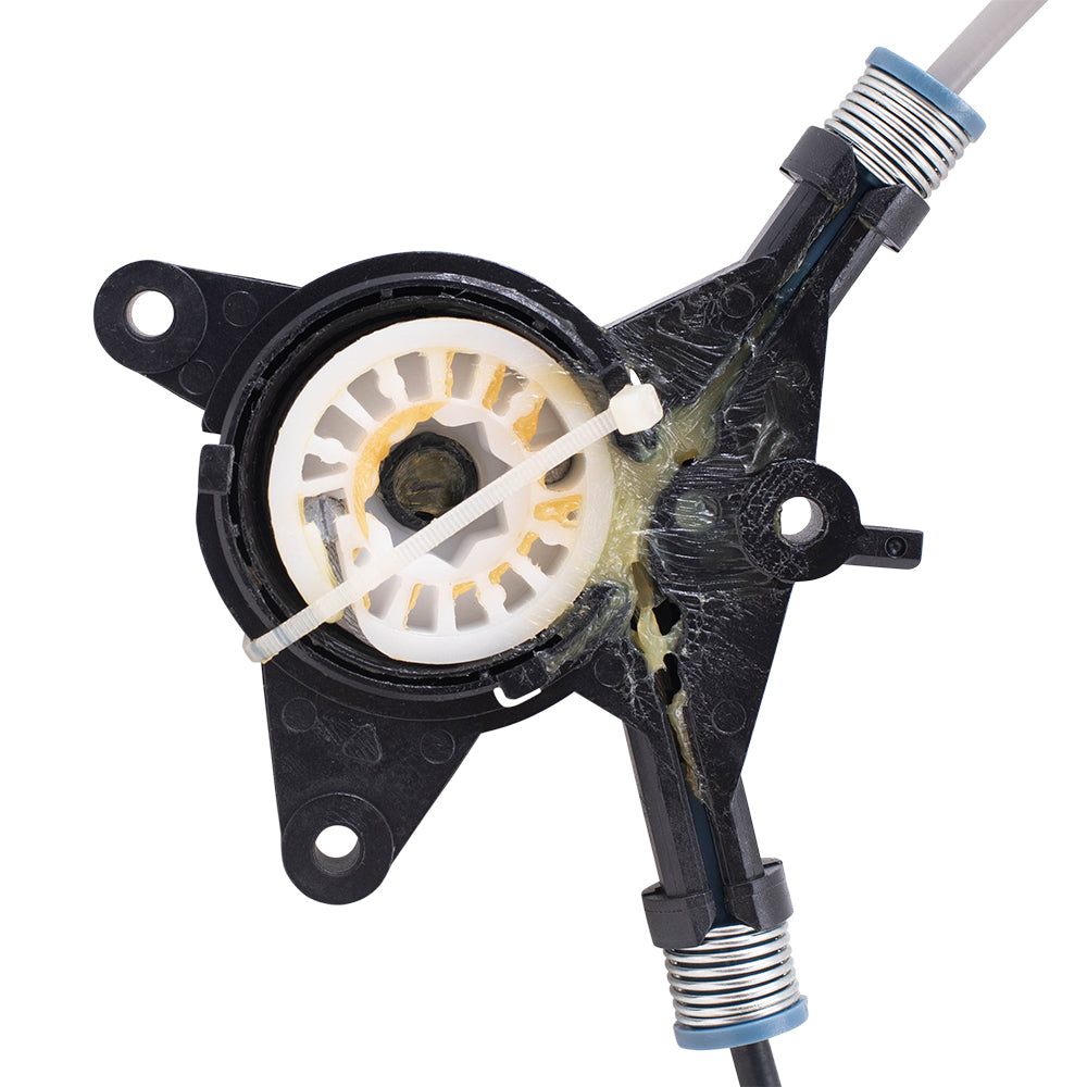 Drivers Front Power Window Lift Regulator Compatible with 04-09 3 BP4K-59-590A