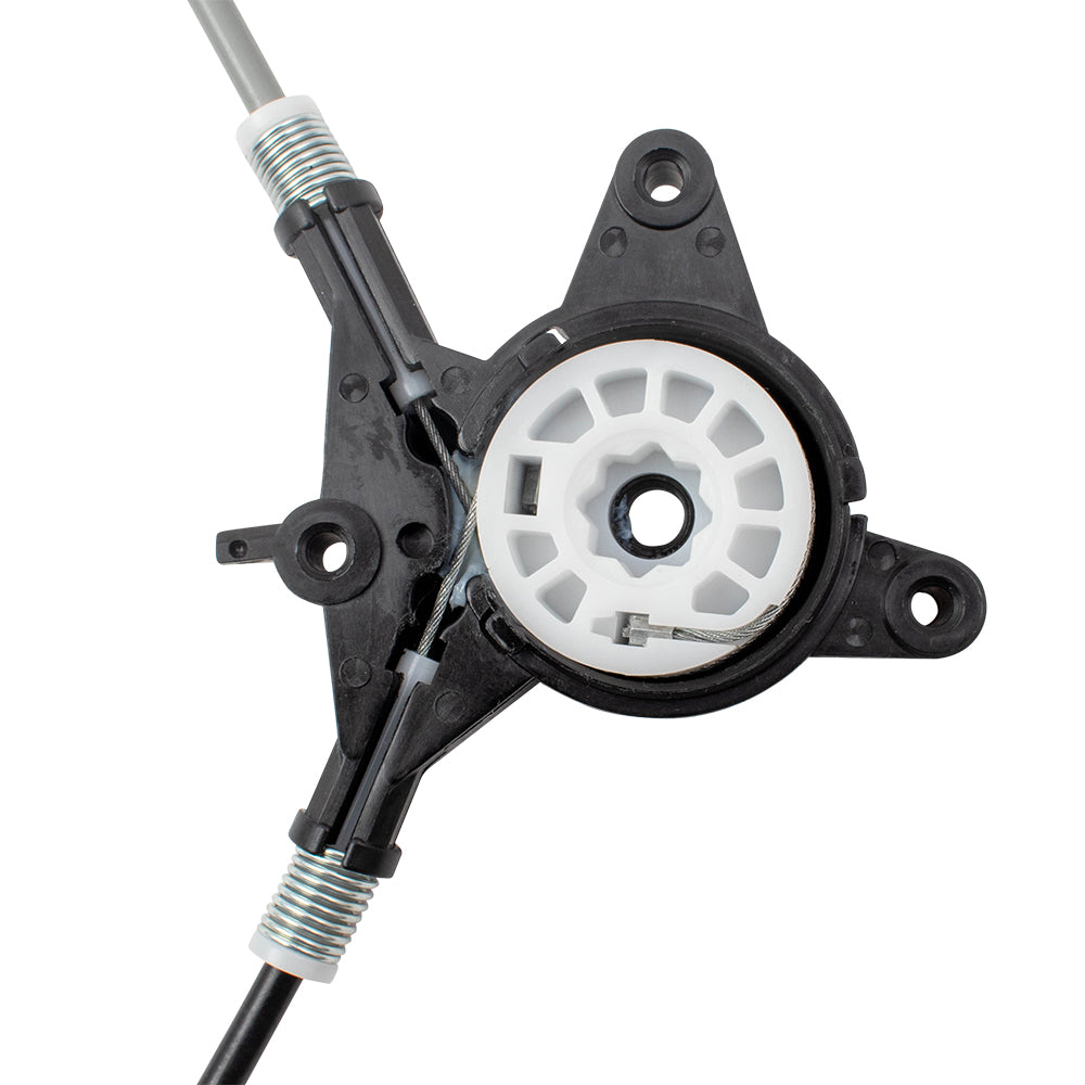 Pair Set Rear Power Window Regulators Compatible with 04-09 MAZDA3 BP4K73590E BP4K72590E 749-052 749-053 81592 81593