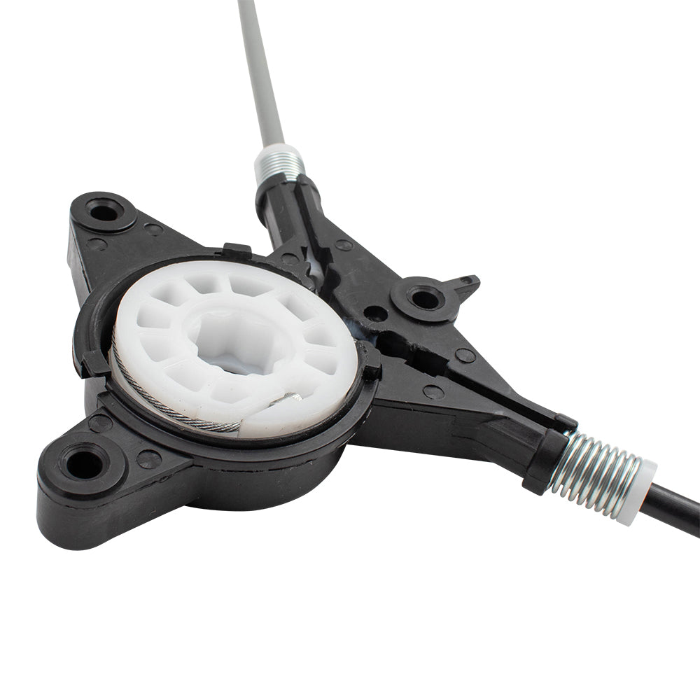 Drivers Rear Power Window Regulator Compatible with 04-09 3 BP4K73590E 749-052 81592 MA1550103