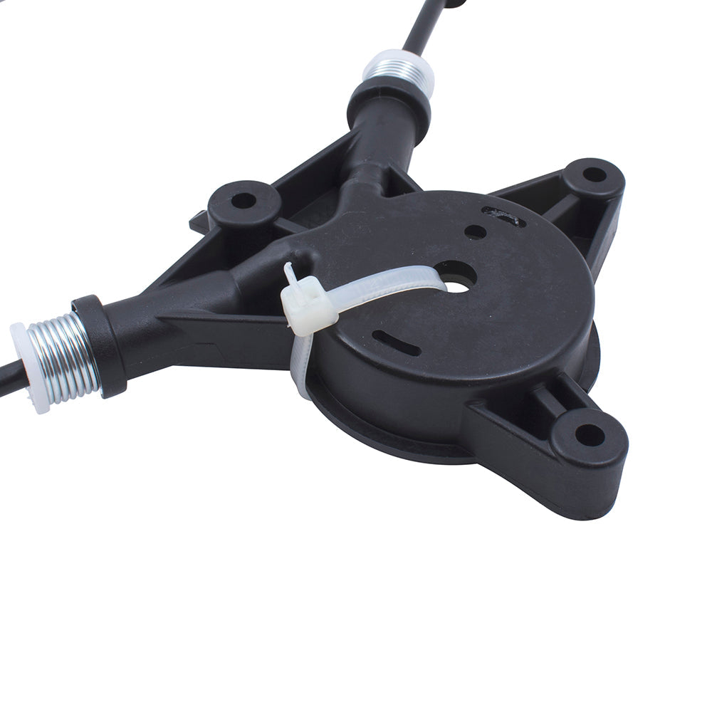 Passengers Front Power Window Lift Regulator Compatible with 07-15 CX-9 TD1172590A 752-858384947