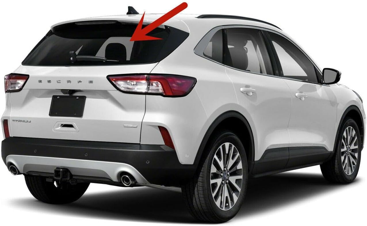NO-ANTENNA Style Heated Back Tailgate Liftgate Window Back Glass Compatible with Ford Escape 2021-2025 Models