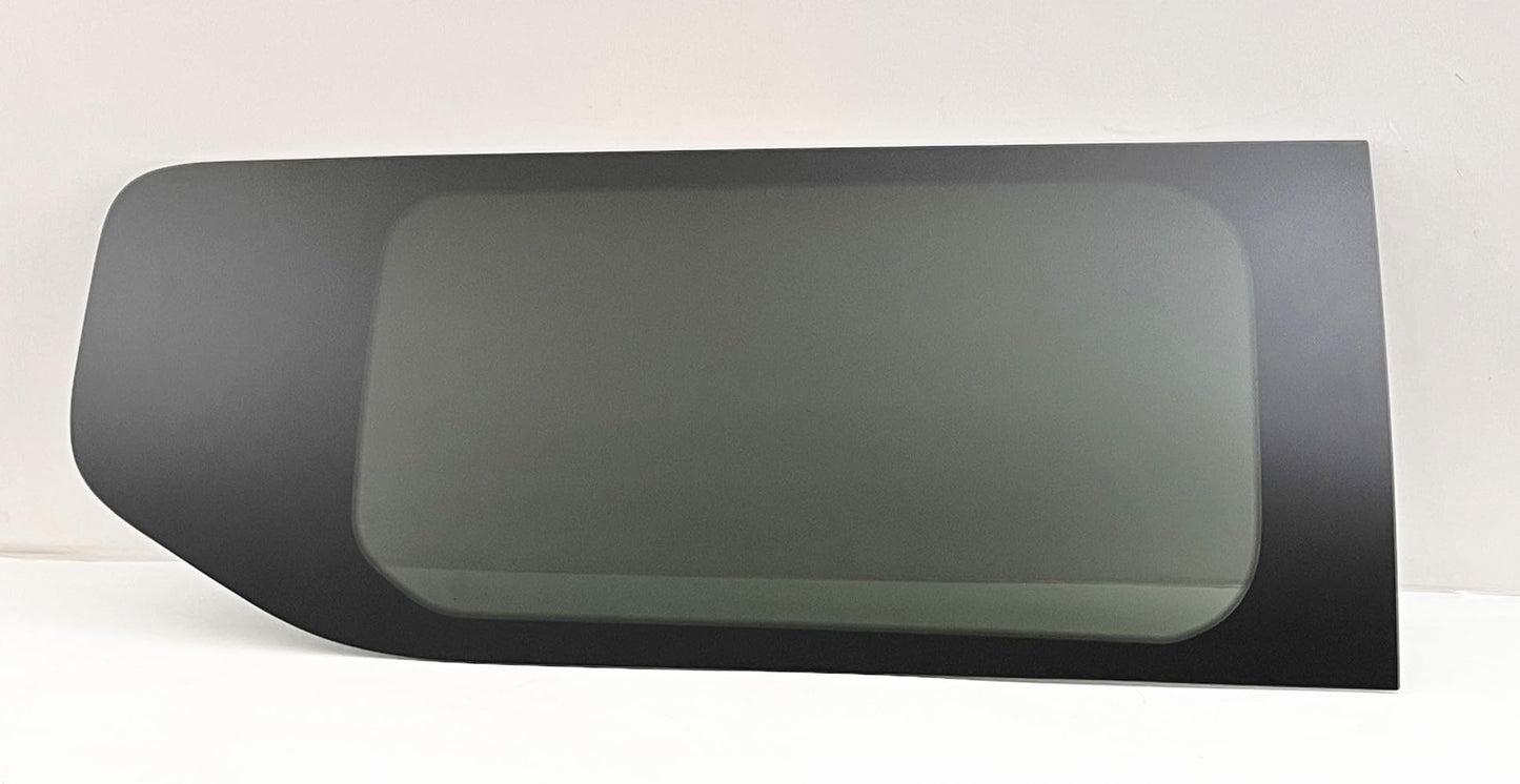 Tempered Passenger Right Side Quarter Window Quarter Glass Compatible with Ford Transit 83.2" Low-Roof & Medium Wheel Base Van 2015-2025 Models (Not For Mid-Roof, High-Roof, or Connect)