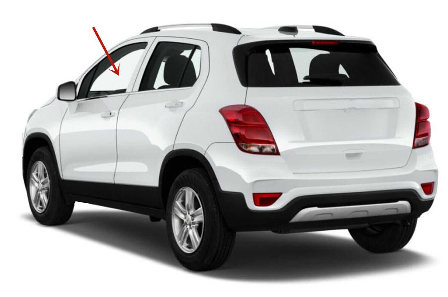 Driver Left Side Front Door Window Door Glass Compatible with Chevrolet Trax 2013-2022 Models