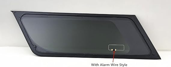 Passenger Right Side Rear Quarter Window Quarter Glass With Alarm Wire Compatible with Chevrolet Suburban /GMC Yukon XL 2021-2022 Models (Not For Yukon)