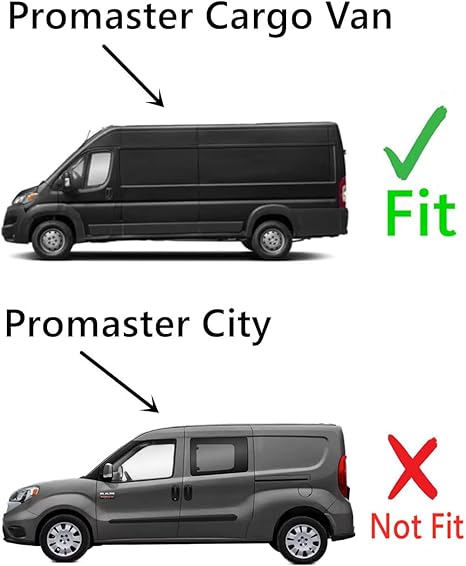OEM Driver Left Side Front Door Window Door Glass Compatible with Ram Promaster 1500 2500 3500 Cargo Van 2014-2025 Models (Not For Promaster City Van)