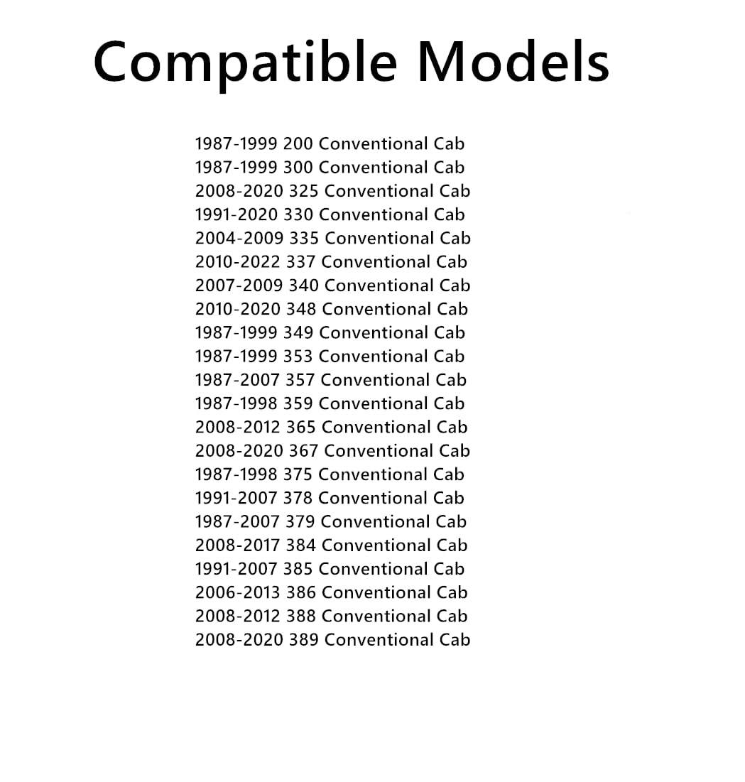 Laminated Driver Left Side Front Windshield Window Glass Compatible with Peterbilt 200 300 325 330 335 337 340 348 349 353 357 359 365 367 378 378 379 384 385 386 388 389 1987-2022 Models