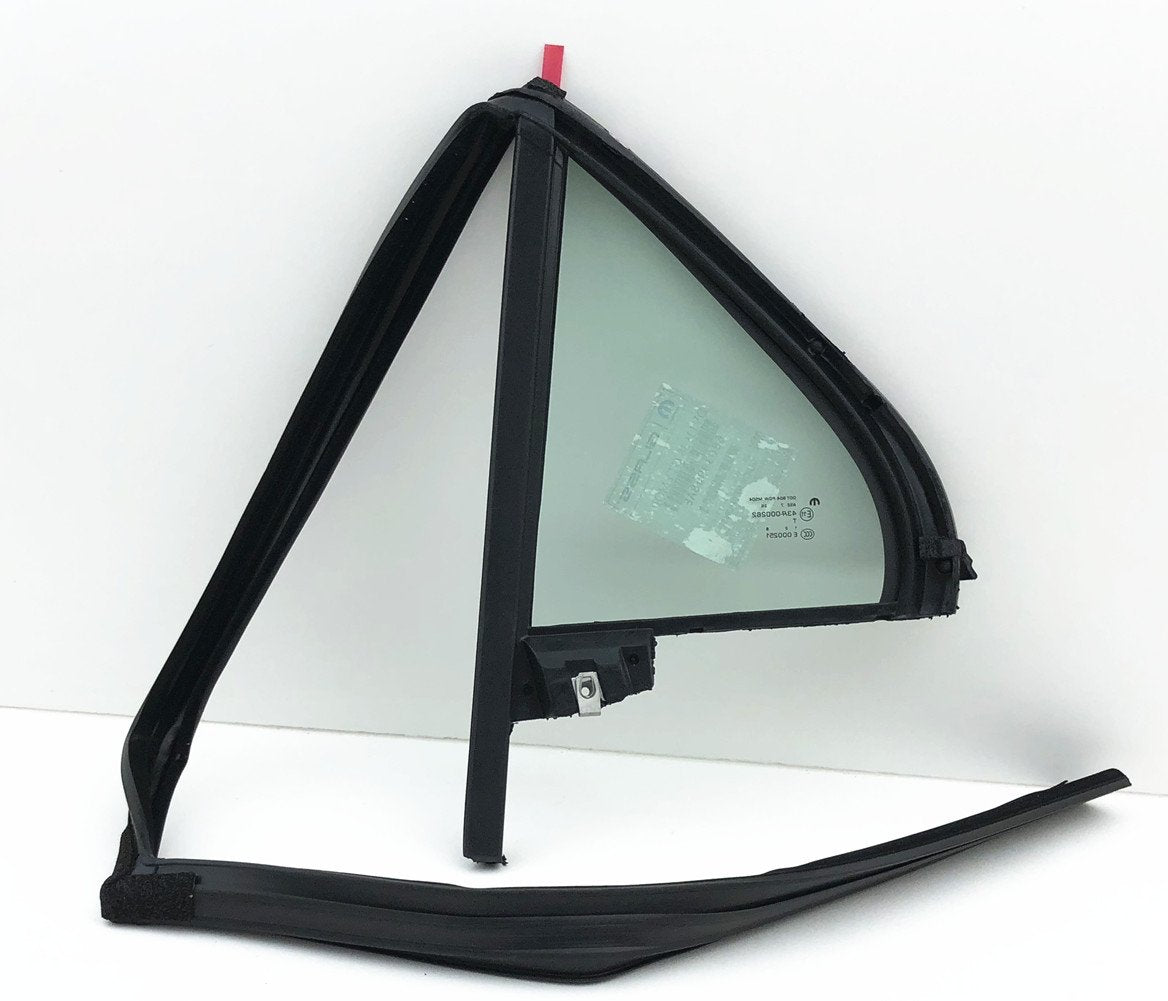 OE Passenger Right Side Rear Vent Window Vent Glass Compatible with Chrysler 300 2011-2023 Models