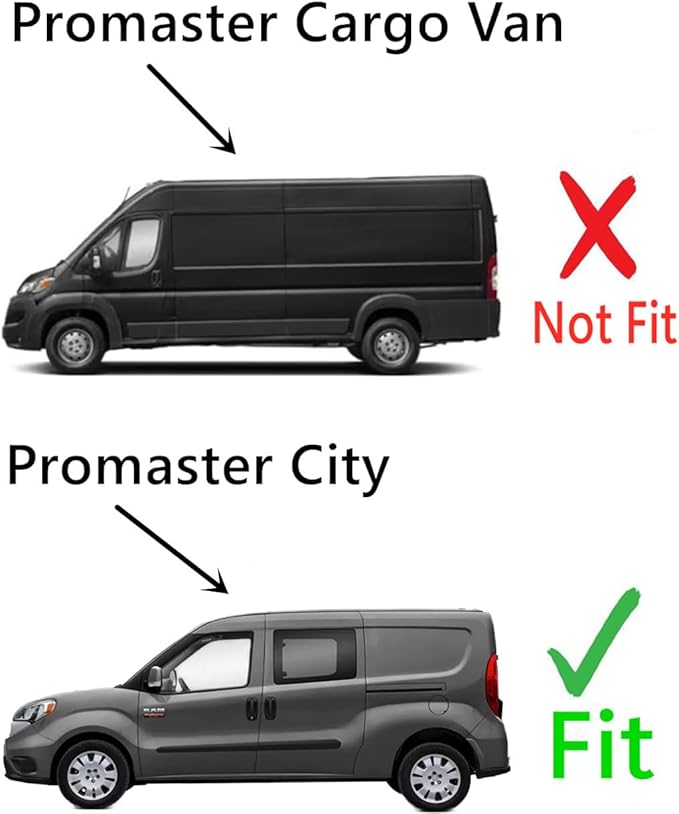 Driver Left Side Front Door Window Door Glass Compatible with Ram Promaster City Van 2015-2022 Models