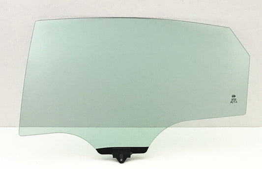 Driver Left Side Rear Door Window Door Glass Compatible with Hyundai Sonata 4-Door Sedan 2015-2019 Models (Not For Sonata Hybrid)