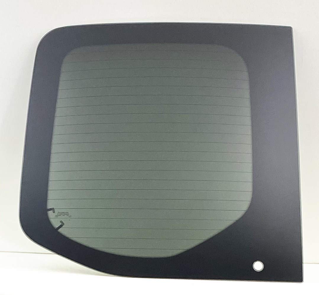 Heated Back Window Back Glass Driver Left Side With Wiper Hole Style Compatible with Mercedes Benz Sprinter 1500 2500 3500 4500 2019-2024 Models