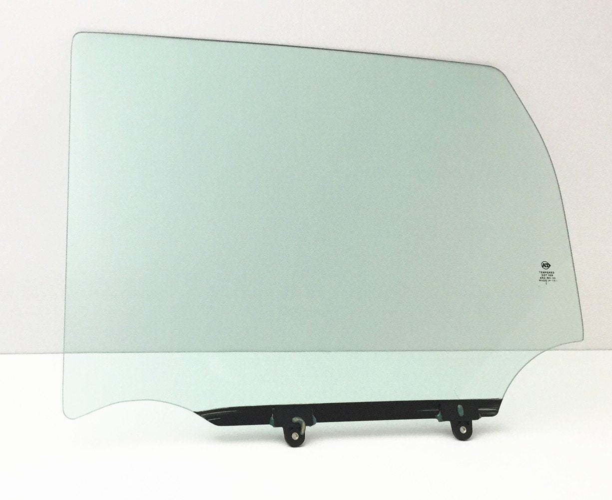 Driver Left Side Rear Door Window Door Glass Compatible with Nissan Versa Note 4 Door Hatchback 2014-2019 Models