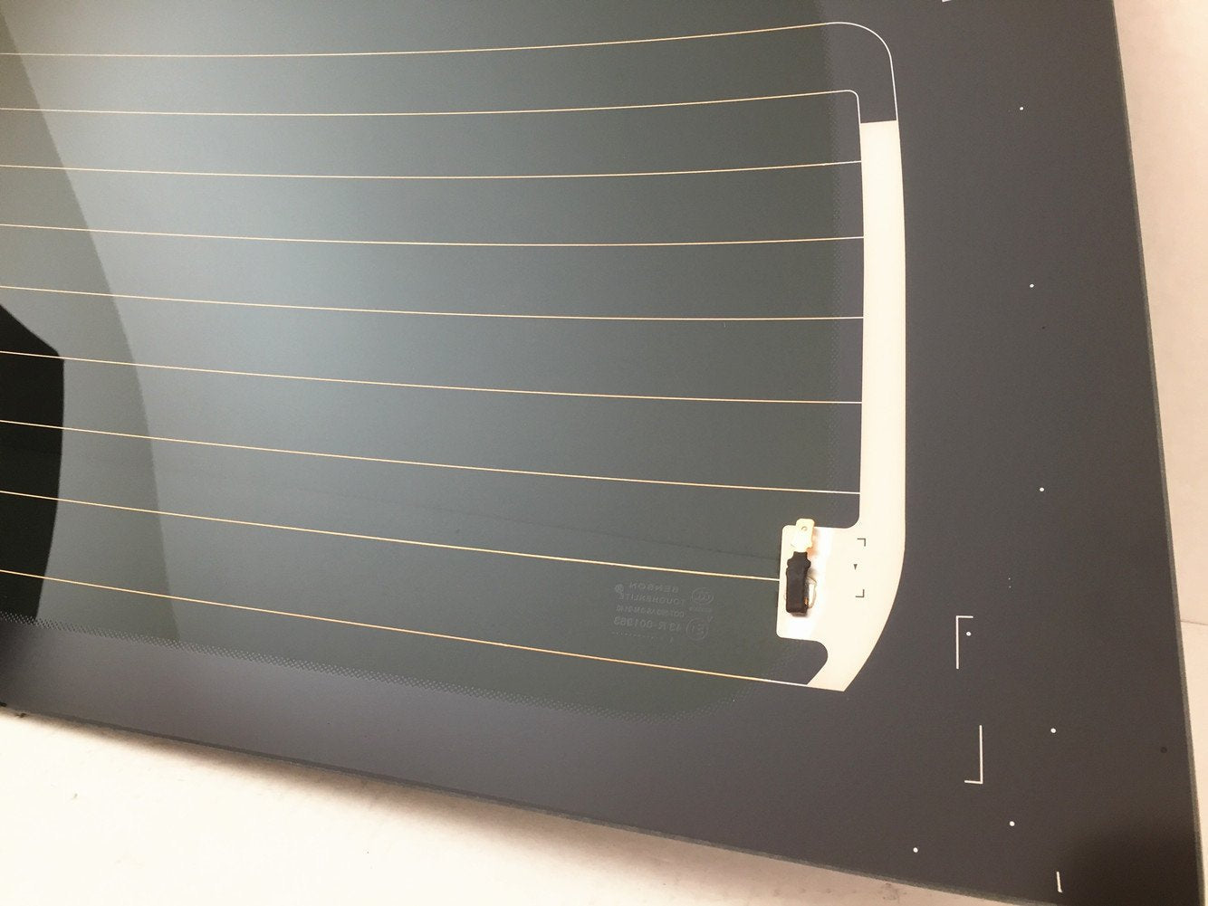 Heated Back Tailgate Window Back Glass Compatible with Honda Odyssey Mini Van 1999-2004 Models