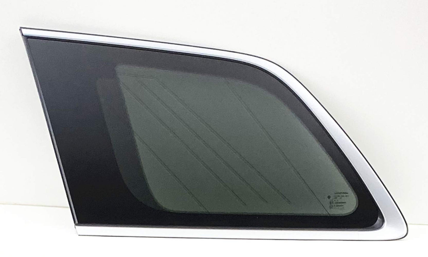OE Platinum Moulding W/Antenna Style Privacy Driver Left Side Quarter Window Glass Compatible with Jeep Grand Cherokee 2016-2021 Models (Not for Cherokee or Grand Cherokee L)