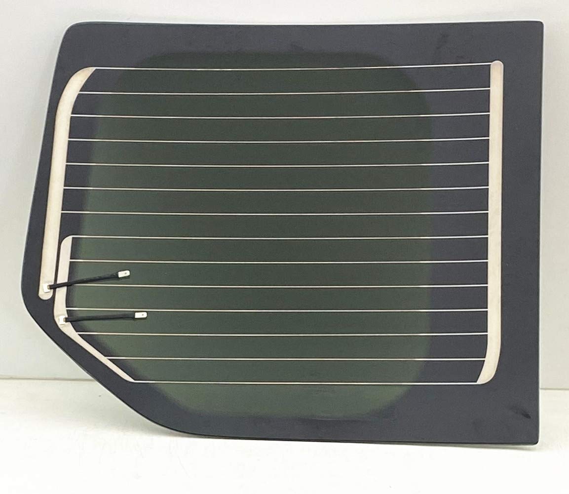 Heated Back Window Back Glass Passenger Right Side Compatible with Ford Transit Connect 2014-2023 Models