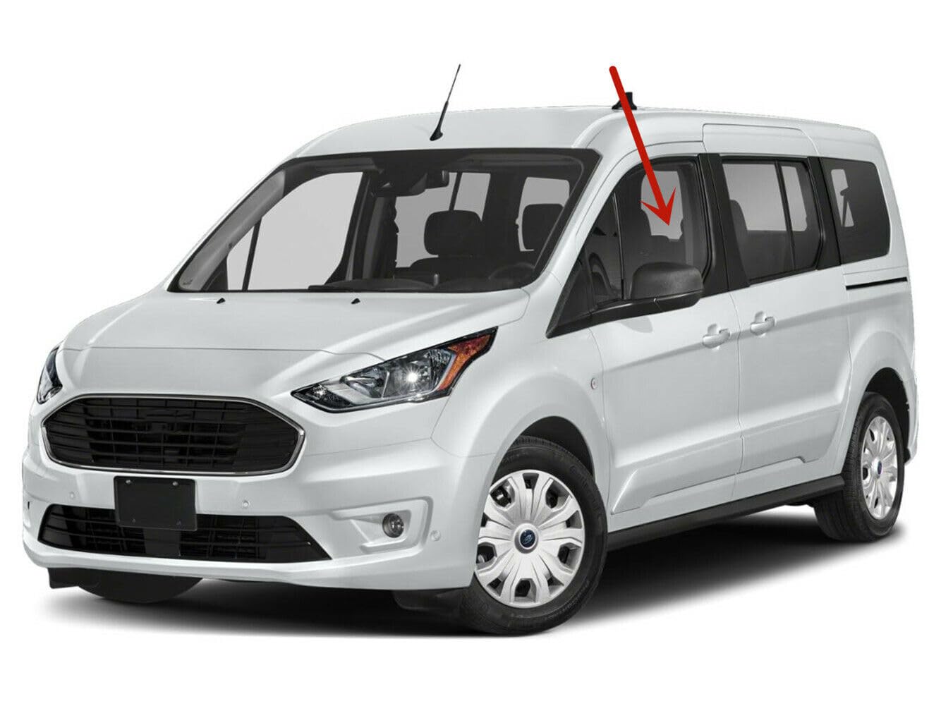 Laminated Driver Left Side Front Door Window Door Glass Compatible with Ford Transit Connect 2019-2023 Models
