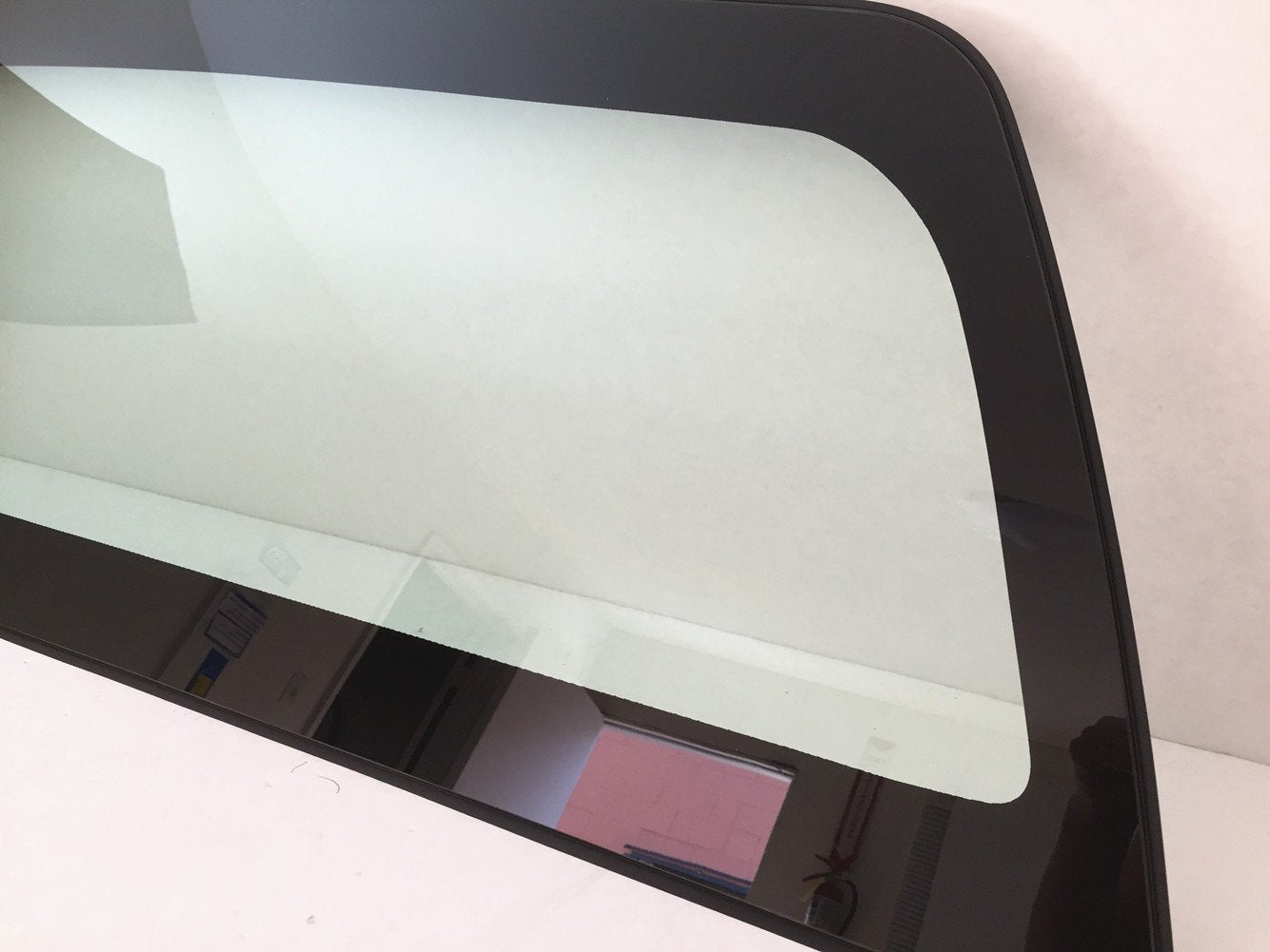 Stationary Back Window Back Glass Compatible with Toyota Tundra Pickup 2007-2021 Models