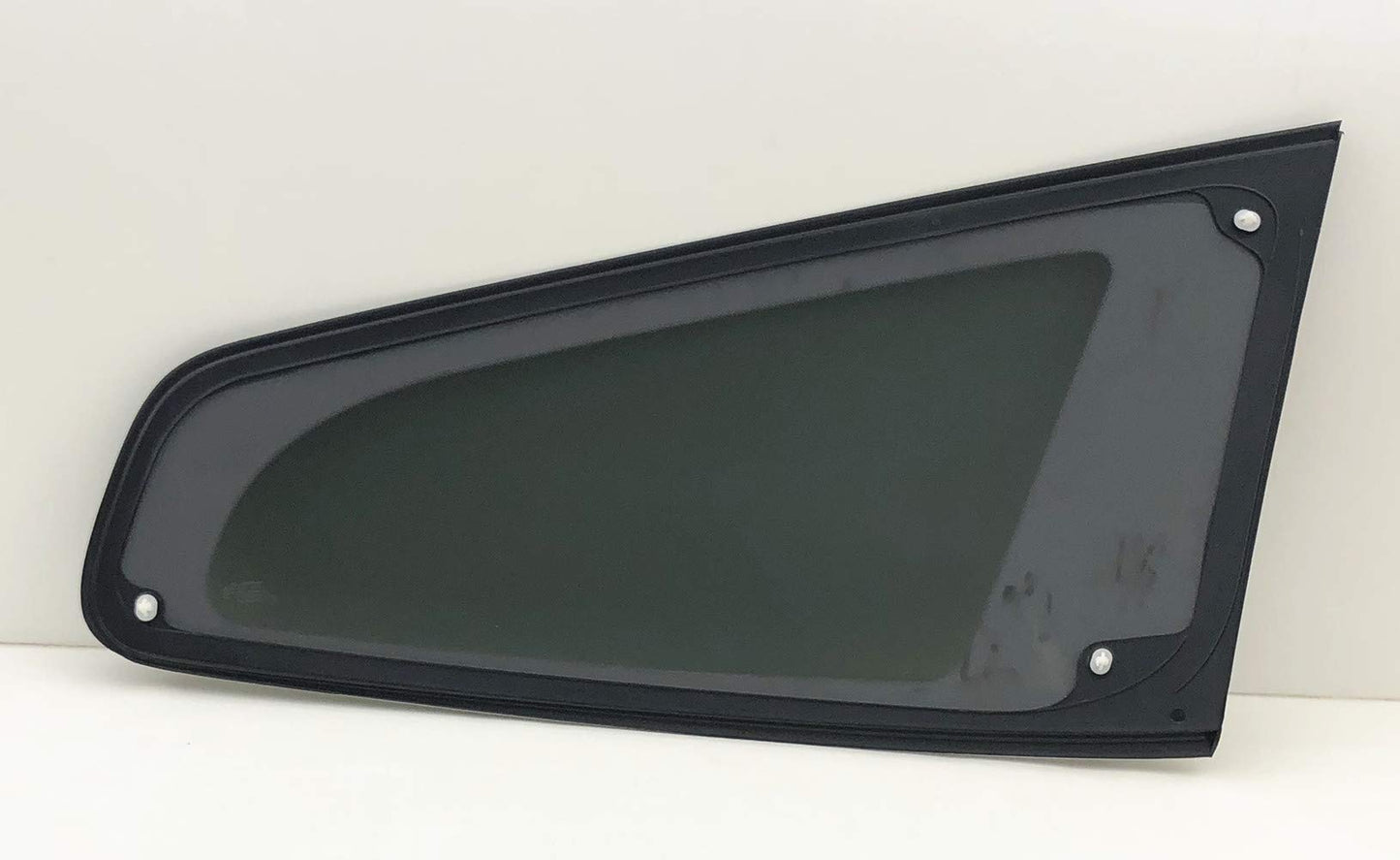 Partial Chrome Style Driver Left Side Rear Quarter Window Quarter Glass Compatible with Chevrolet Traverse 2009-2017 Models