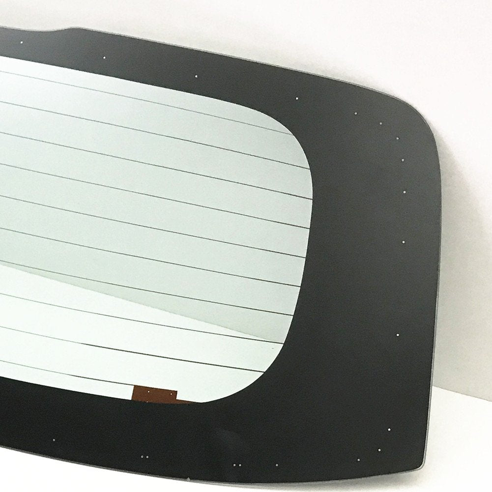 Back Tailgate Window Heated Back Glass Compatible with Mitsubishi Mirage 4 Door Hatchback 2014-2024 Models