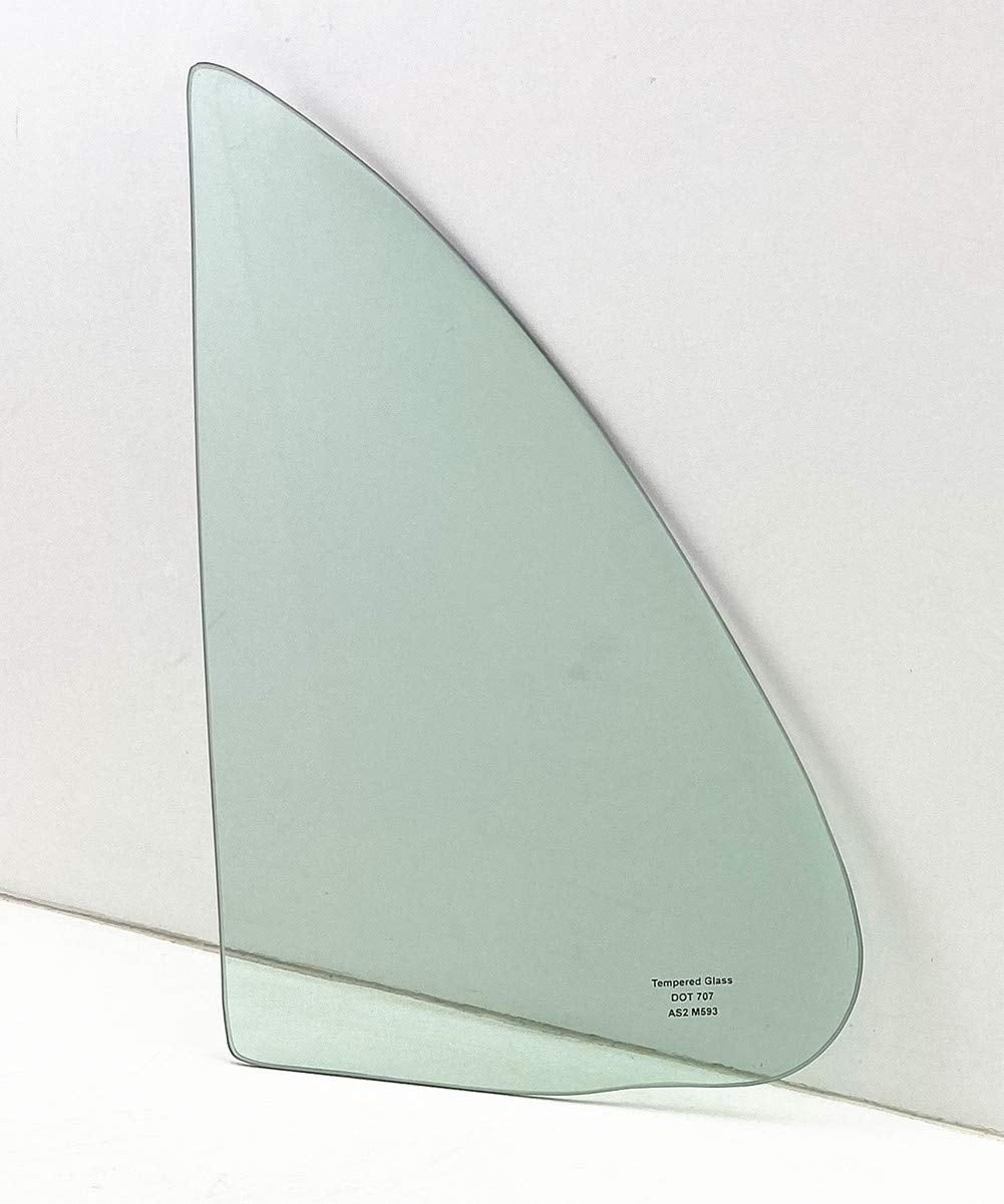 Driver Side Rear Vent Window Vent Glass Compatible with Toyota Camry 4 Door Sedan 1992-1996 Models