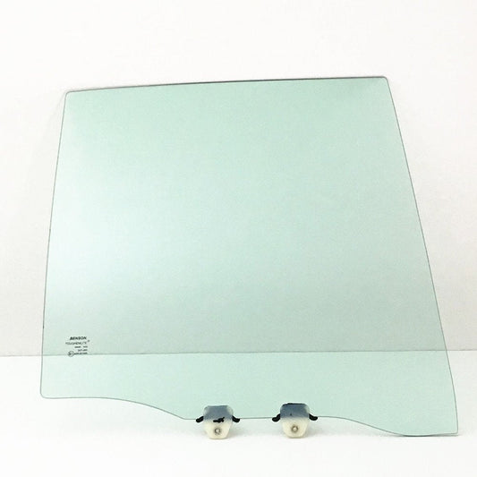 Passenger Right Side Rear Door Window Door Glass Compatible with Honda Accord 4 Door Sedan 1990-1993 Models