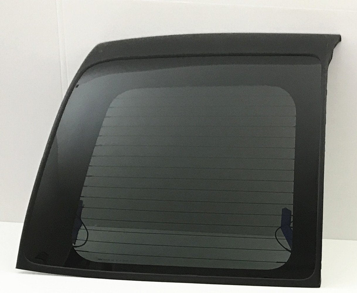 Heated Back Window Glass Driver Left Side Compatible with GMC Yukon / Yukon XL / Chevrolet Suburban / Tahoe LS / Tahoe LT 2000-2006 & Yukon Denali / Tahoe Z71 2001-2006 Models