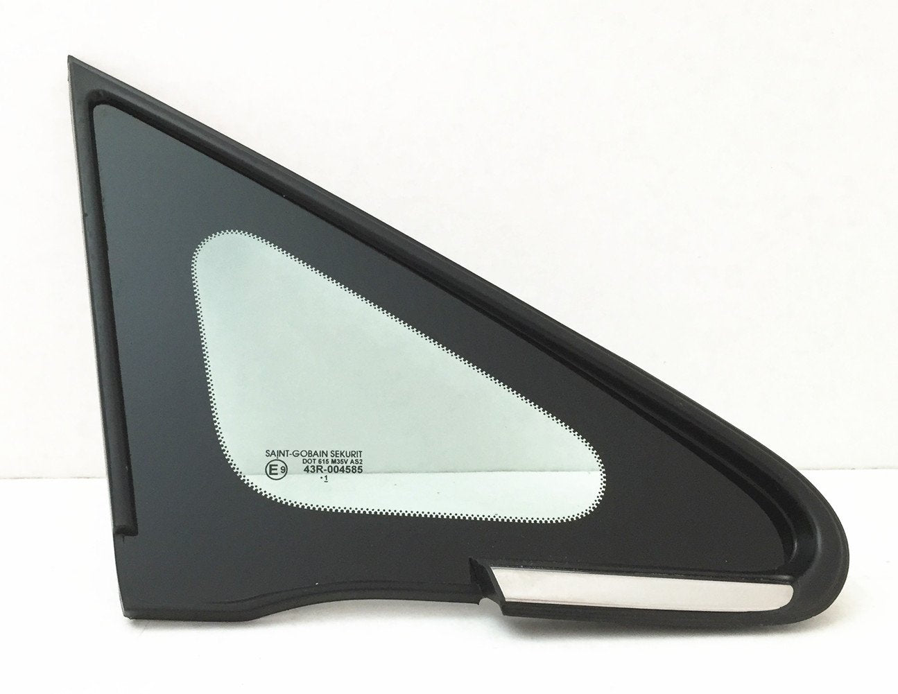 OEM Passenger Right Side Front Vent Window Vent Glass Compatible with Nissan Versa 4 Door Sedan 2007-2011 Models