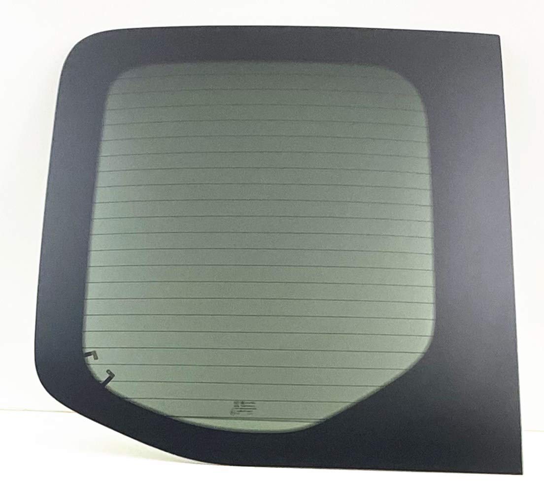 Heated Back Window Back Glass Driver Left Side No Wiper Hole Style Compatible with Mercedes Benz Sprinter 1500 2500 3500 4500 2019-2024 Models