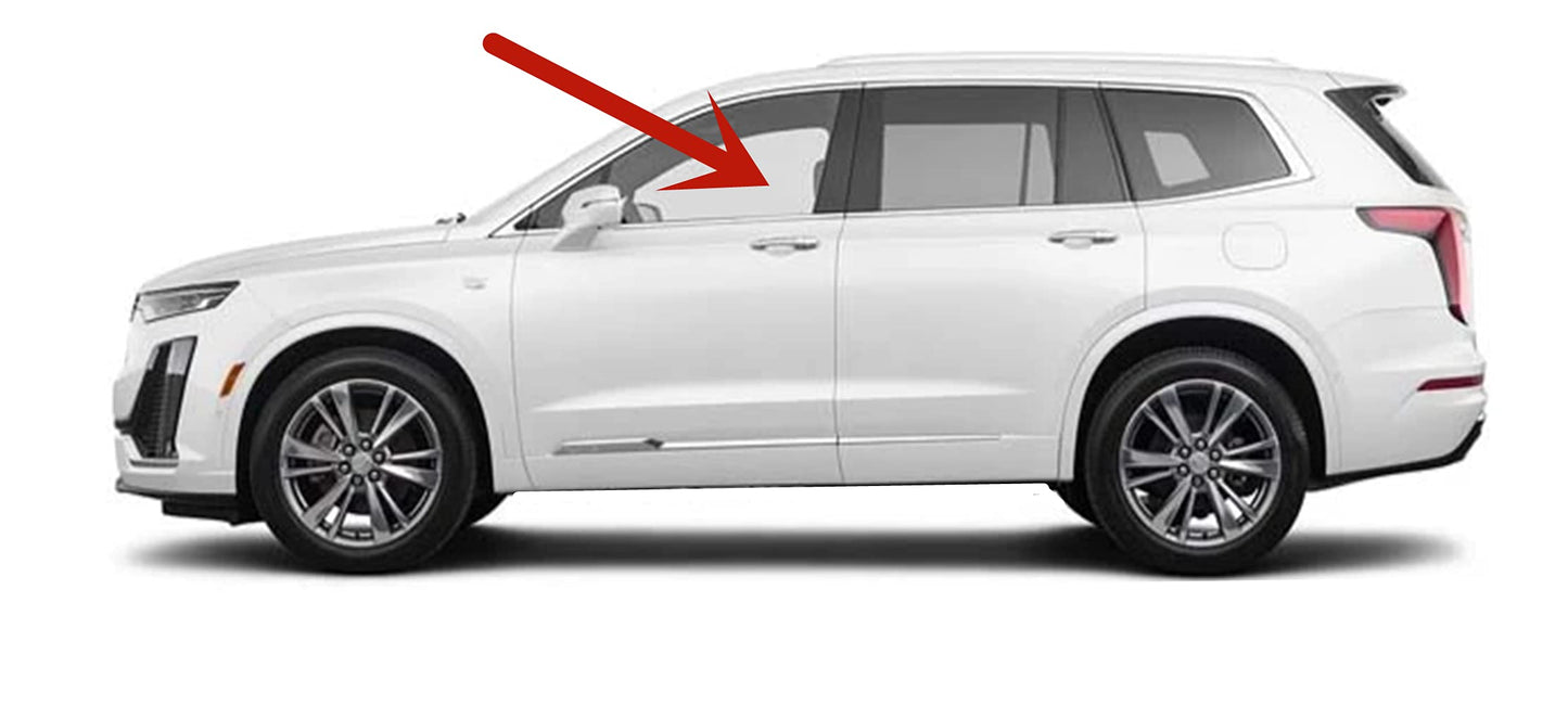 Driver Left Side Front Door Window Door Glass Laminated Compatible with Cadillac XT6 2020-2025 Models