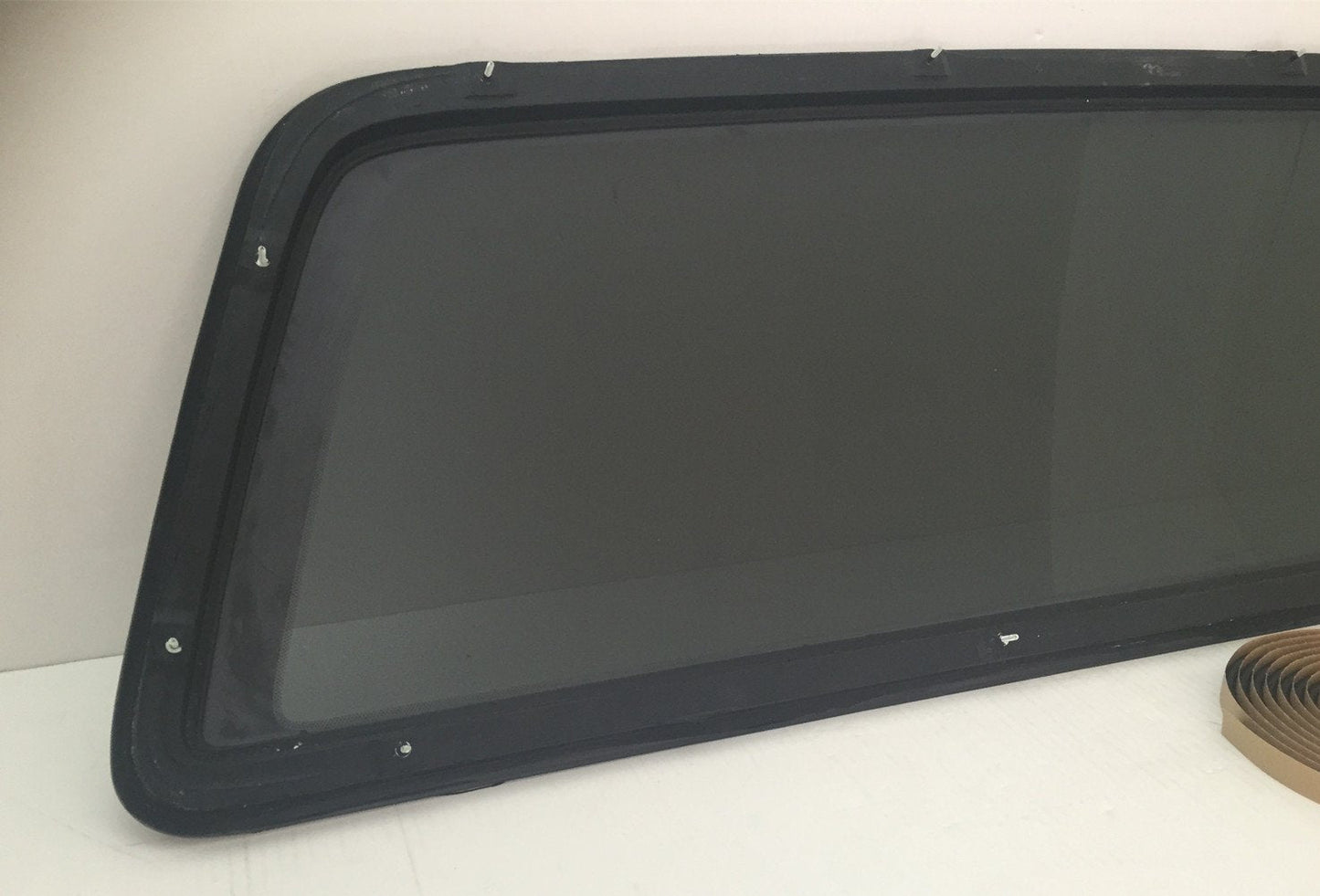Privacy Stationary Back Window Back Glass Compatible with Ford F150 Pickup 1997-2003 Models/F250LD(Light Duty) Pickup 1997-1999 Models/F150 Heritage 2004 Models
