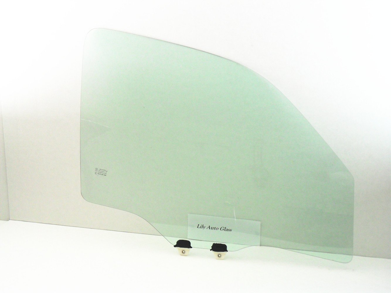 Passenger Right Side Front Door Window Door Glass Compatible with Honda Ridgeline 4 Door Crew Cab 2006-2014 Models