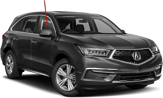 Laminated Passenger Right Side Front Door Window Door Glass Compatible with Acura MDX 2014-2020 Models