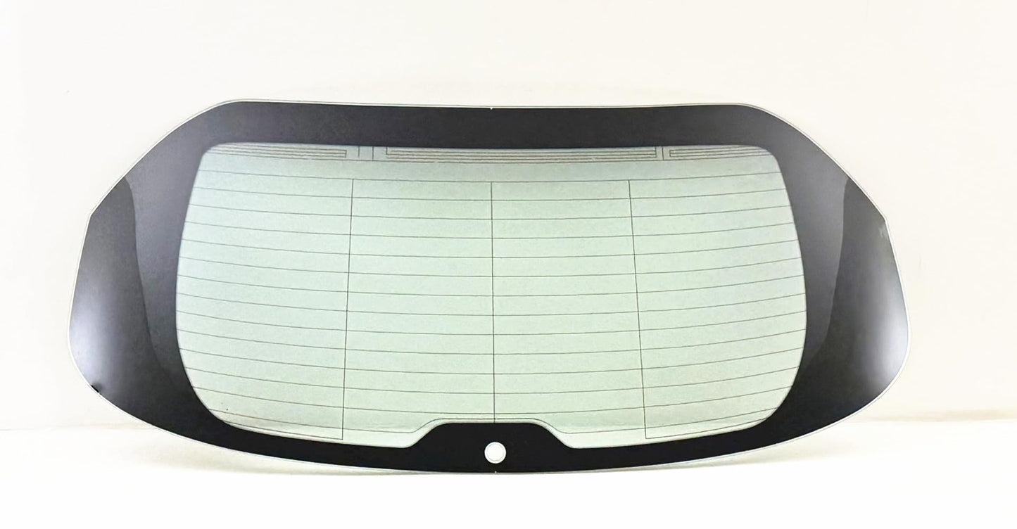 Tempered Heated Rear Back Window Back Glass Compatible with Mazda 3 4-Door Hatchback 2019-2025 Models