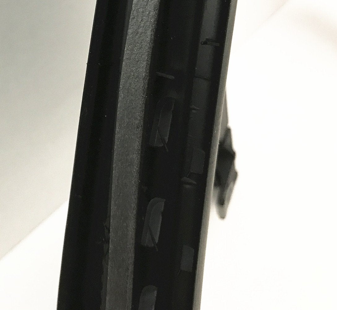 OE w/Logo Driver Left Side Rear Vent Window Vent Glass Compatible with Ford Explorer 2011-2019 Models