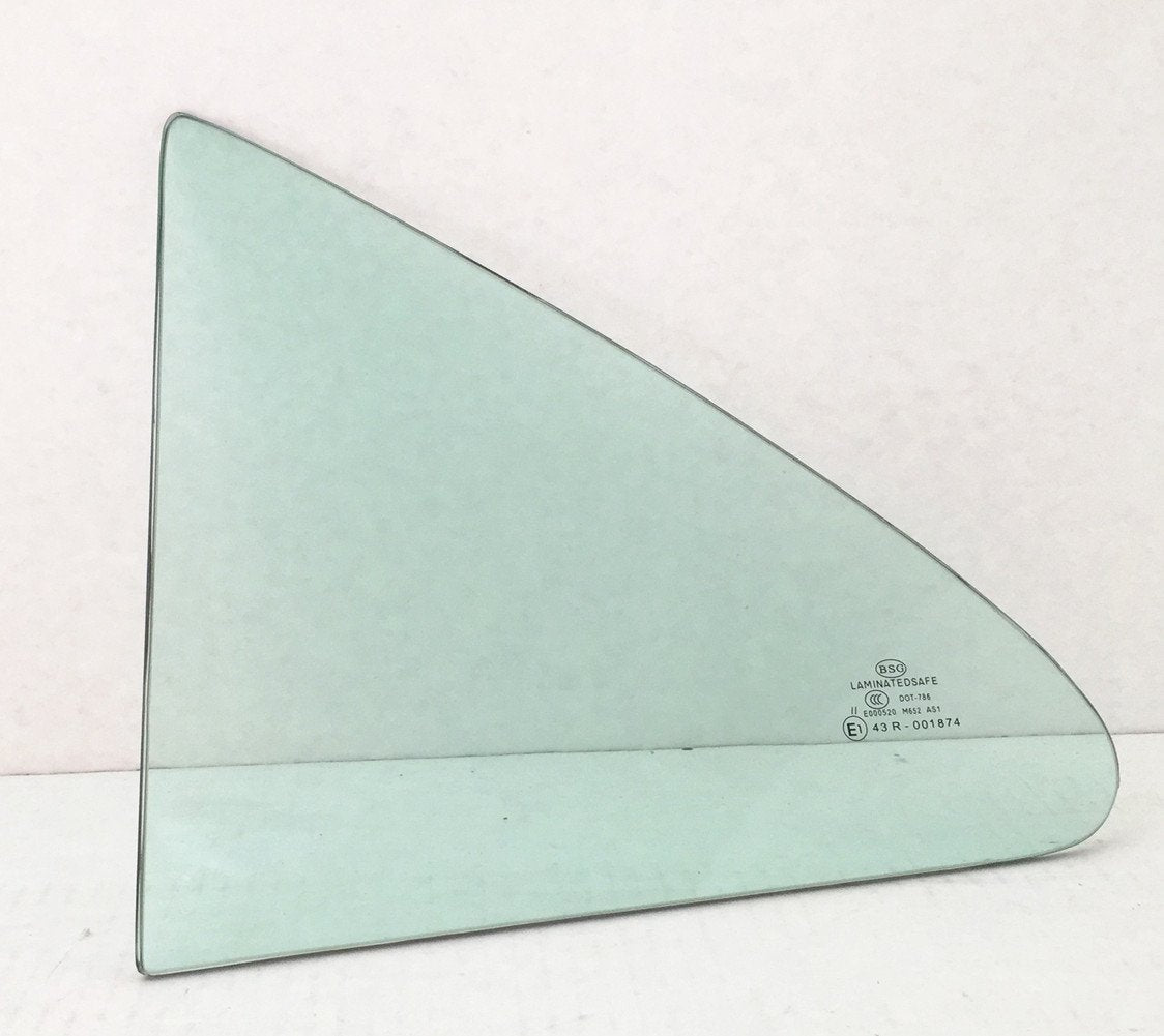 Laminated Driver Left Side Rear Vent Window Vent Glass Compatible with Mercedes Benz S430 / S500 / S600 / S55AMG / S65AMG / S350 2000-2006 Models