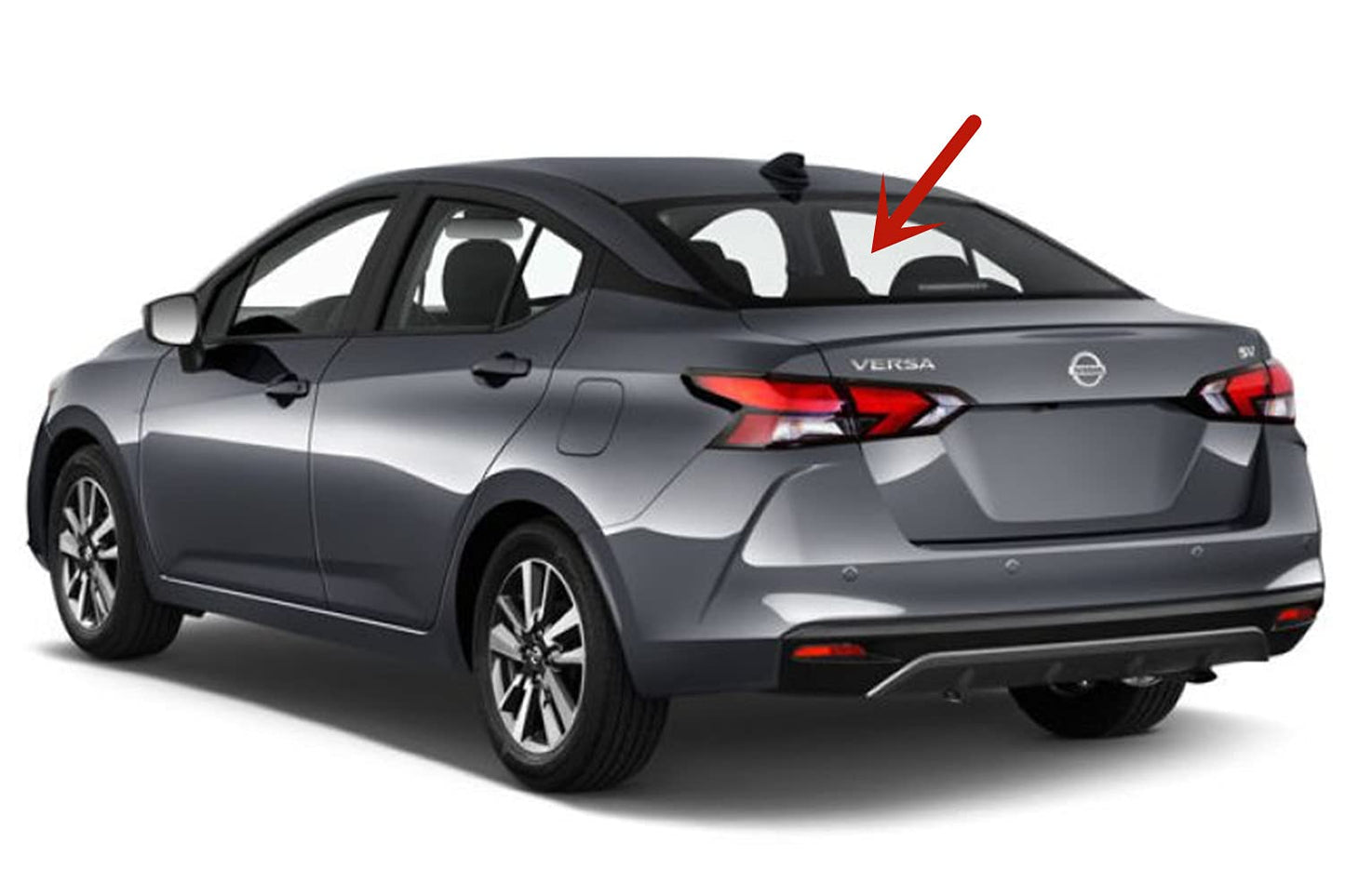 Heated Back Window Back Glass Compatible with Nissan Versa 2020-2025 Models