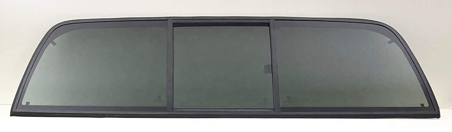 Manual Sliding Back Window Glass Back Slider Compatible with Dodge Ram 1500 Pickup 1994-1997 2 Door Standard Cab Models Only / 1500 1998-2001 All Models / 2500 3500 1994-2002 All Models